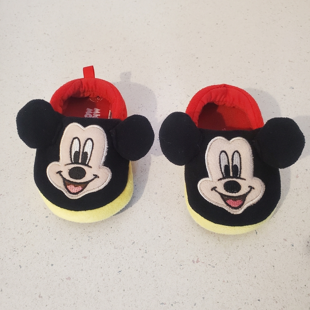Mickey Mouse Cozy Ear House Slippers  S(5-6)